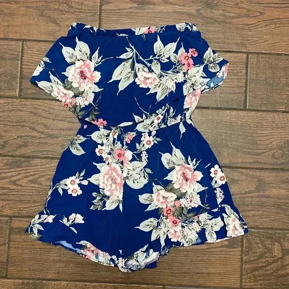 Floral Romper sz Small​